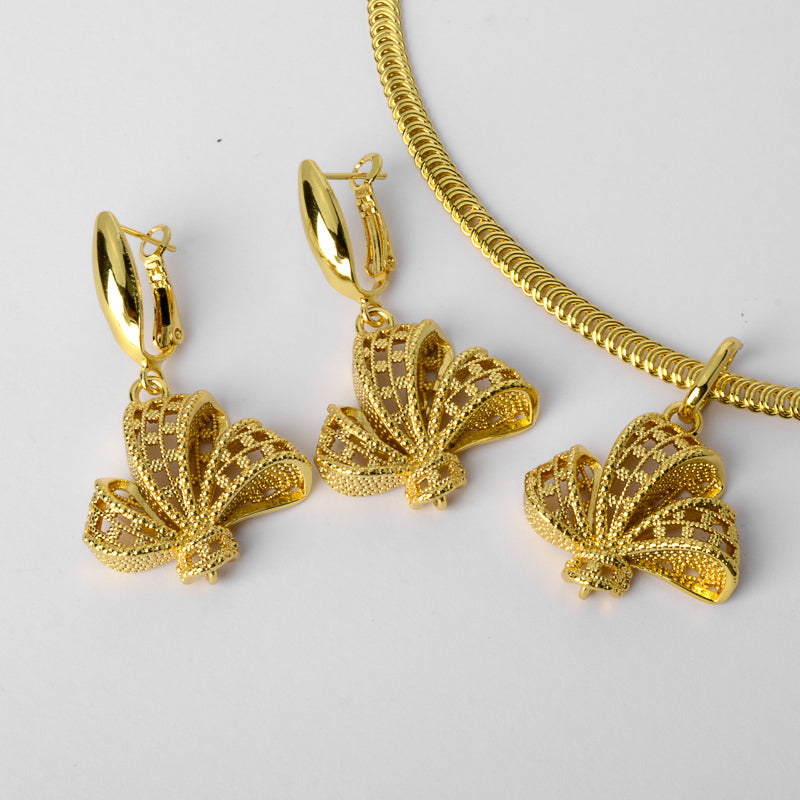 Boucles d'oreilles dorées, raffiné, bohème – Vente Flash Bijoux