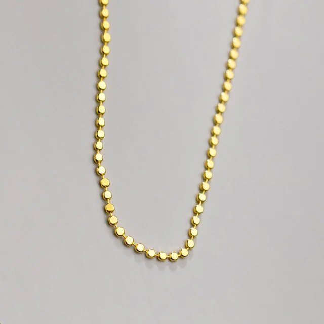Collier femme doré, ras du cou, perles, intemporel – Vente Flash Bijoux
