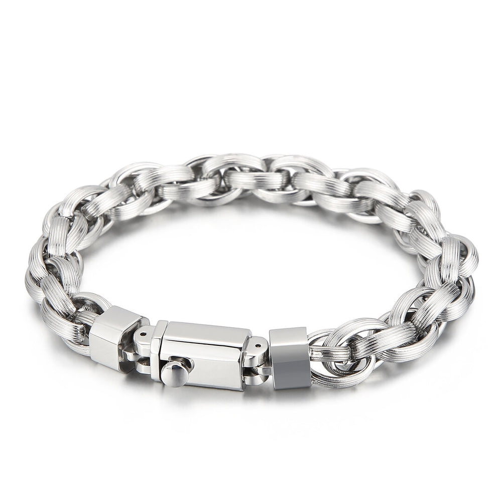 Bracelet homme acier inoxydable – Vente Flash Bijoux