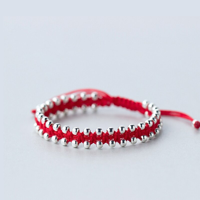 Bracelet femme argenté, chaîne, perles, minimaliste – Vente Flash Bijoux