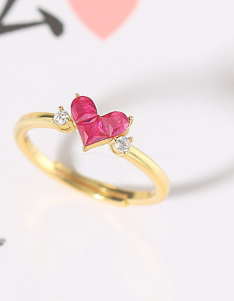 Bague femme dorée ou argentée, ajustable, romantique – Vente Flash Bijoux