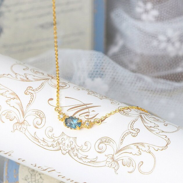 Collier femme doré, étoile, topaze – Vente Flash Bijoux
