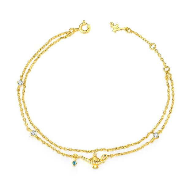 Bracelet femme doré, topaze – Vente Flash Bijoux