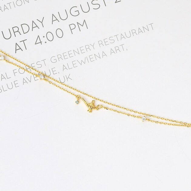 Bracelet femme doré, topaze – Vente Flash Bijoux