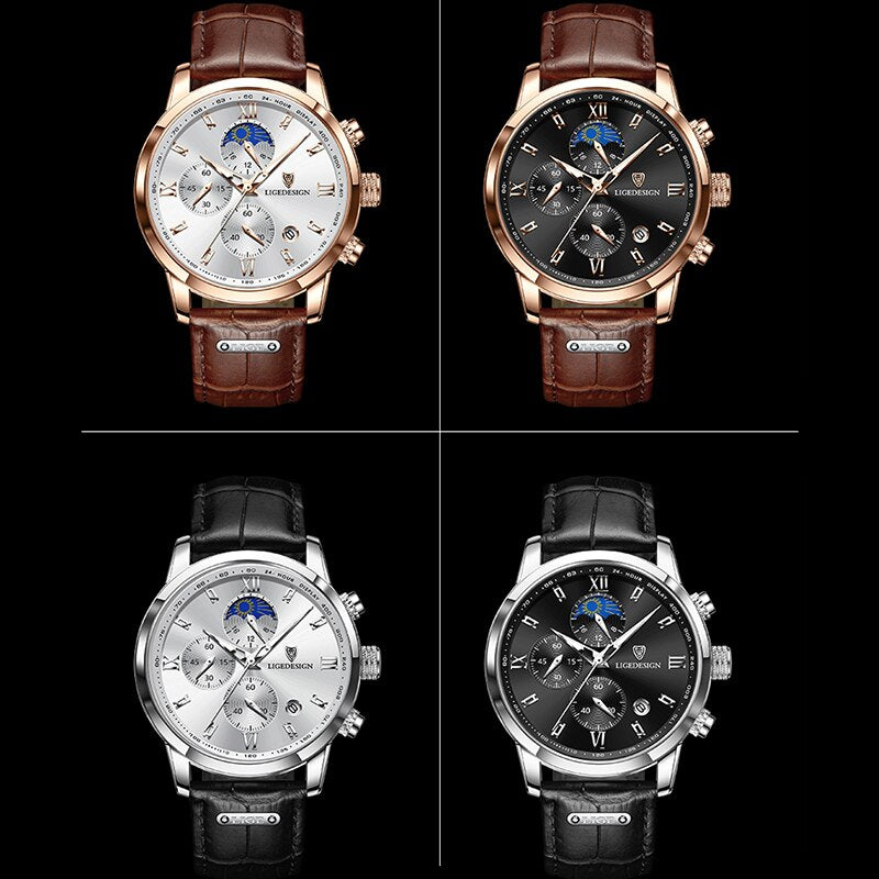 Montre homme acier inoxydable, chronographe, à quartz – Vente Flash Bijoux