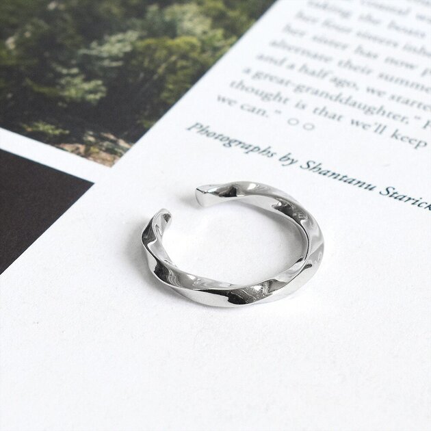 Bague homme dorée ou argentée, ajustable – Vente Flash Bijoux