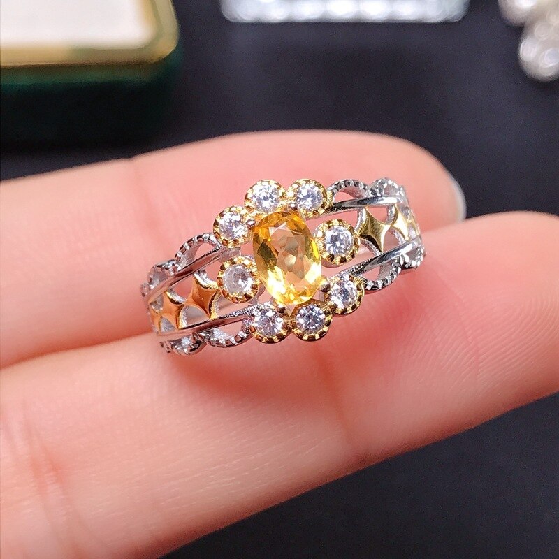 Bague femme argentée, zircon cubique, ajustable – Vente Flash Bijoux