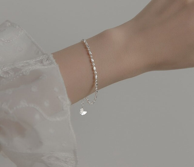 Bracelet femme argenté, vintage – Vente Flash Bijoux