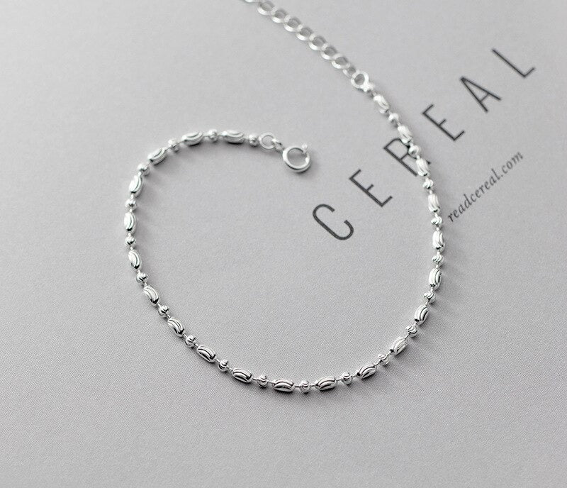 Bracelet femme argenté, vintage – Vente Flash Bijoux