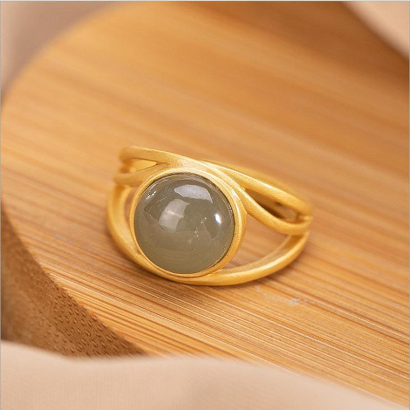 Bague femme dorée, ajustable, raffiné – Vente Flash Bijoux