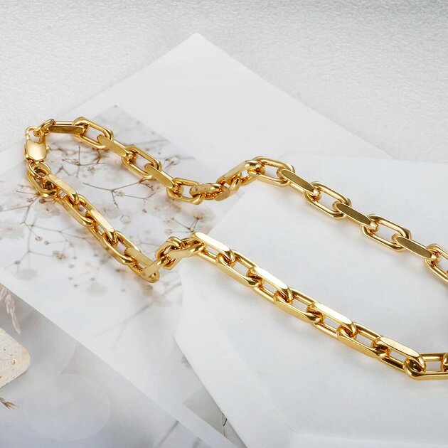 Parure femme dorée, chaîne – Vente Flash Bijoux