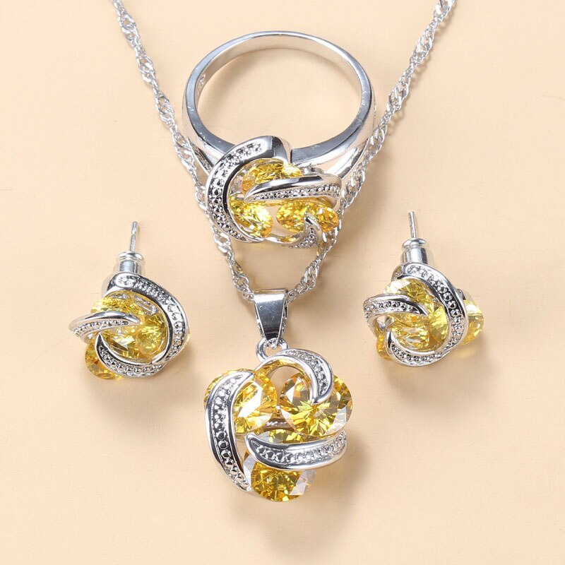 Boucles d'oreilles argentées, zircon cubique, bohème – Vente Flash Bijoux