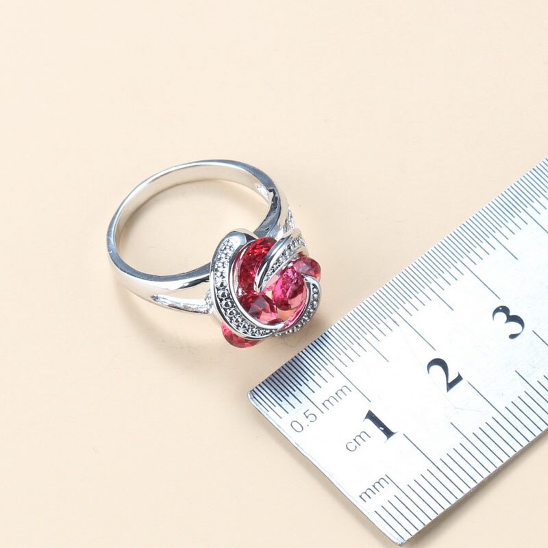 Boucles d'oreilles argentées, zircon cubique, bohème – Vente Flash Bijoux