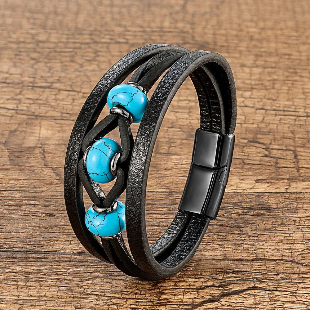 Bracelet femme acier inoxydable, œil de tigre – Vente Flash Bijoux