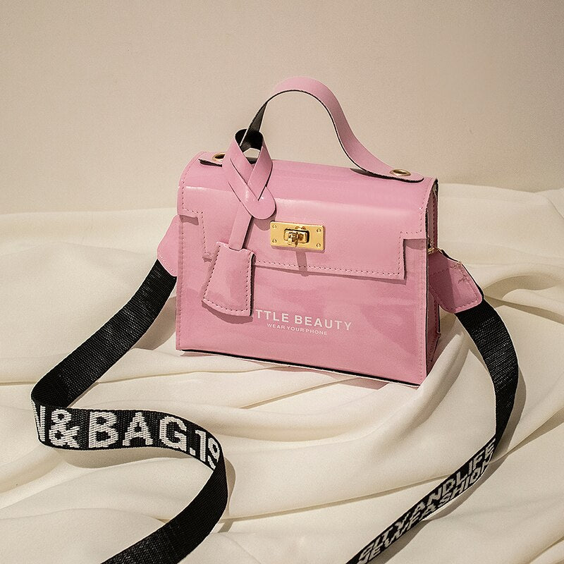 Sac bandoulière, en cuir, tendance, chic – Vente Flash Bijoux