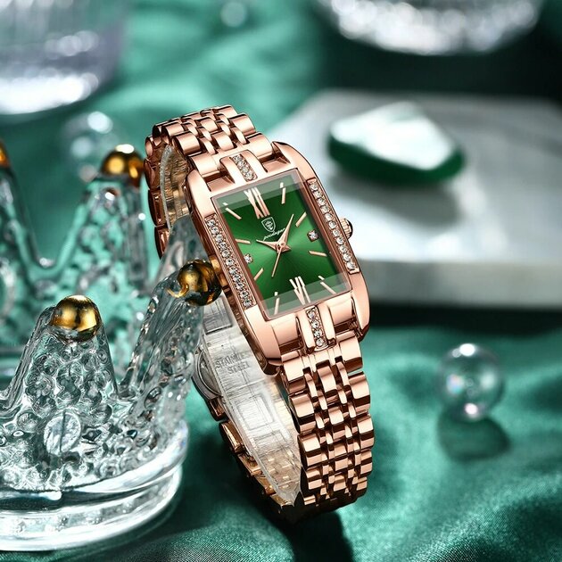 Montre femme acier inoxydable, à quartz, bracelet acier – Vente Flash Bijoux