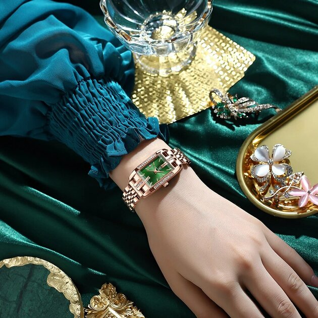 Montre femme acier inoxydable, à quartz, bracelet acier – Vente Flash Bijoux