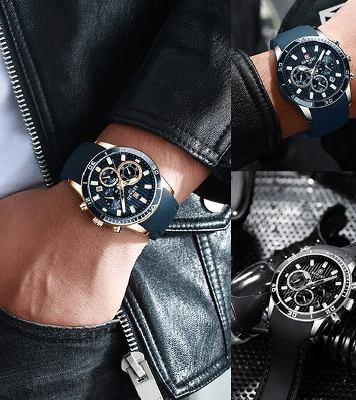Montre homme à quartz, intemporel – Vente Flash Bijoux
