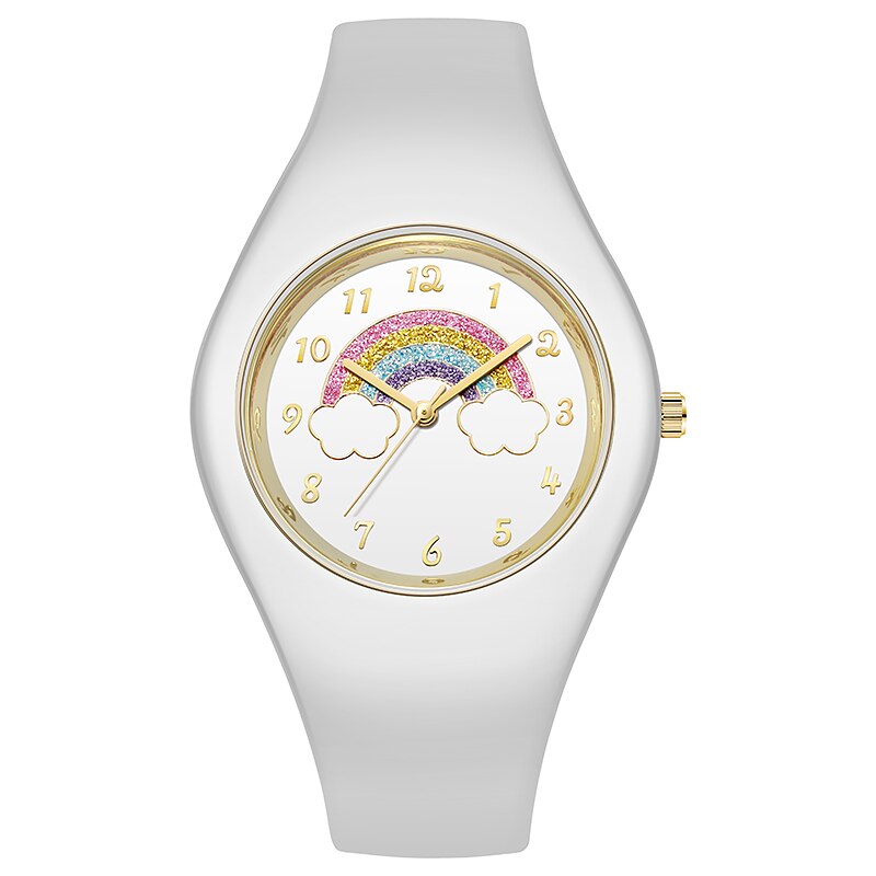 Montre femme à quartz, graphique – Vente Flash Bijoux
