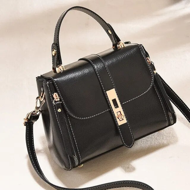 Sac bandoulière, en cuir, délicat – Vente Flash Bijoux