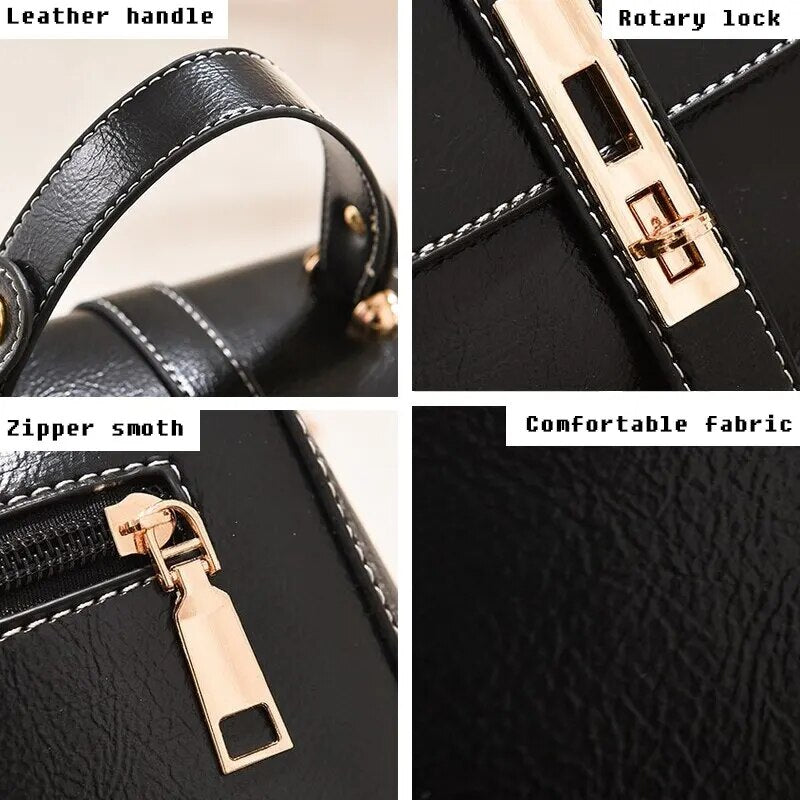 Sac bandoulière, en cuir, délicat – Vente Flash Bijoux