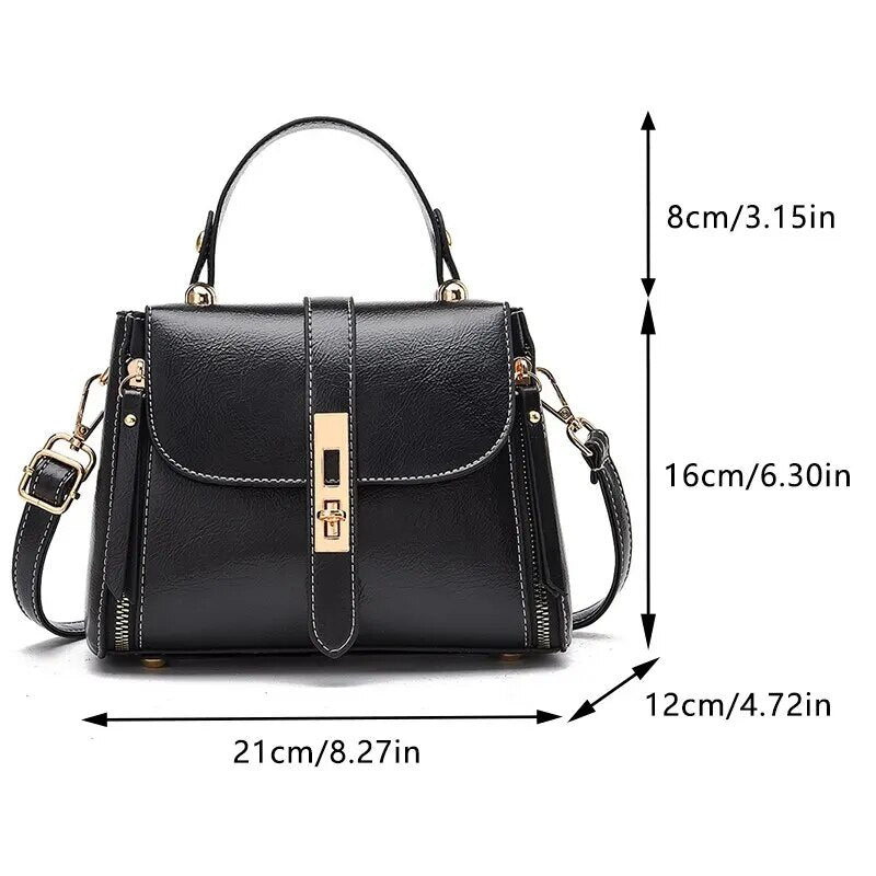 Sac bandoulière, en cuir, délicat – Vente Flash Bijoux