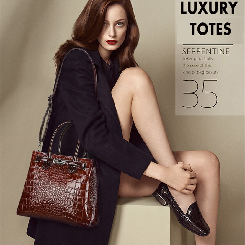 Sac bandoulière, en cuir, raffiné – Vente Flash Bijoux