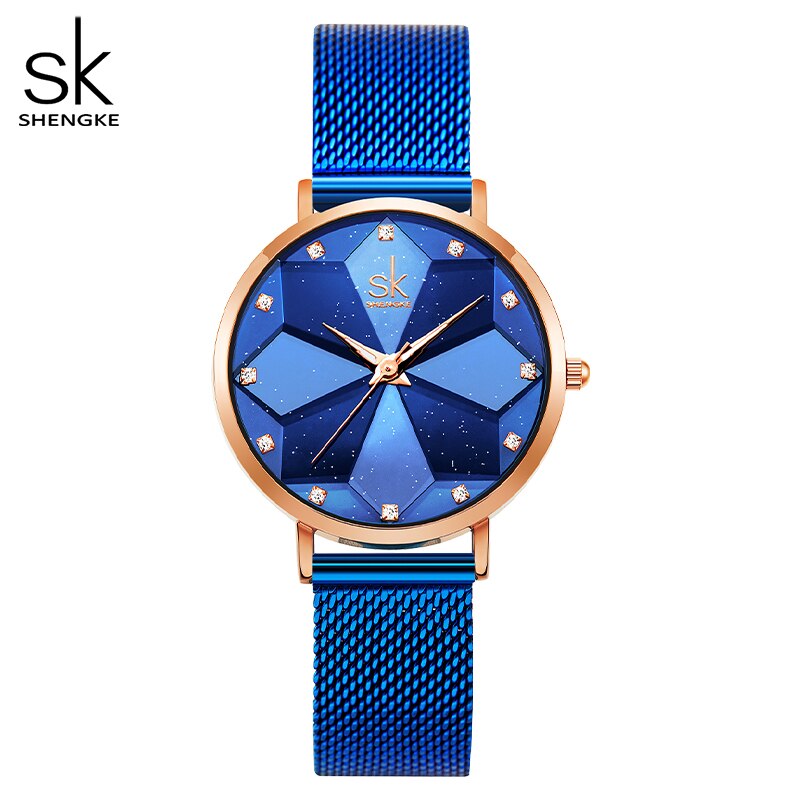 Montre femme acier inoxydable, à quartz, bracelet acier, romantique – Vente Flash Bijoux