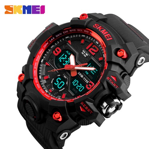 Montre homme à quartz, graphique – Vente Flash Bijoux