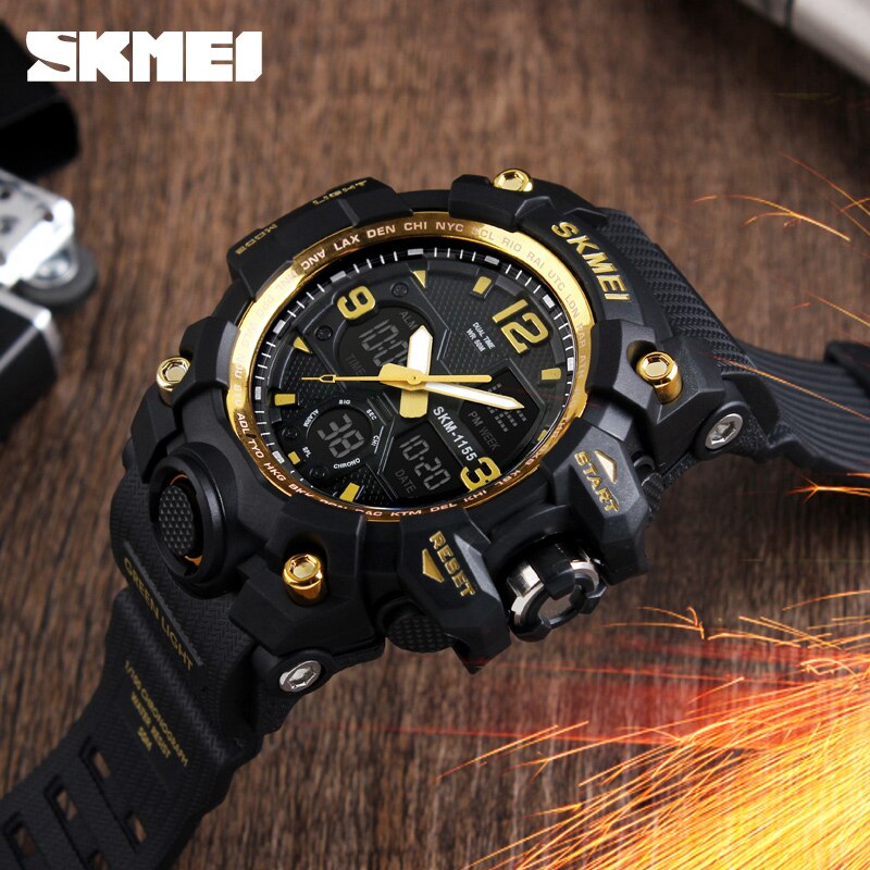 Montre homme à quartz, graphique – Vente Flash Bijoux