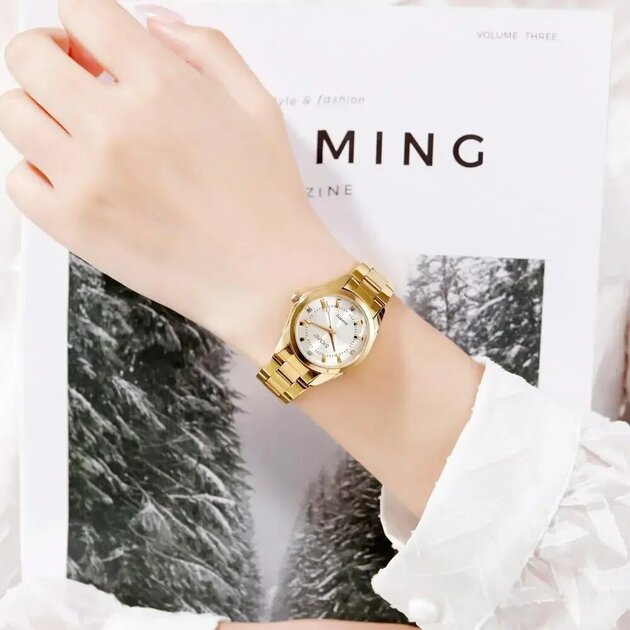 Montre homme acier inoxydable, à quartz, bracelet acier – Vente Flash Bijoux