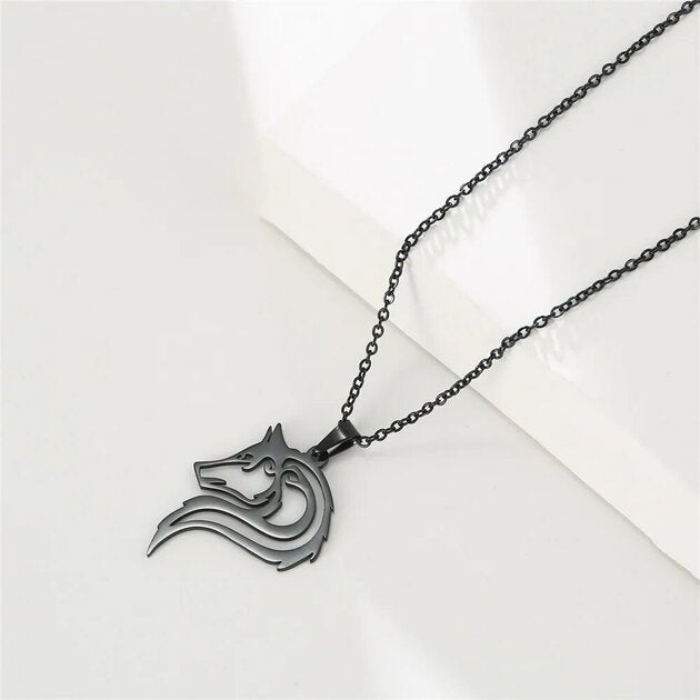Collier femme acier inoxydable, vintage – Vente Flash Bijoux