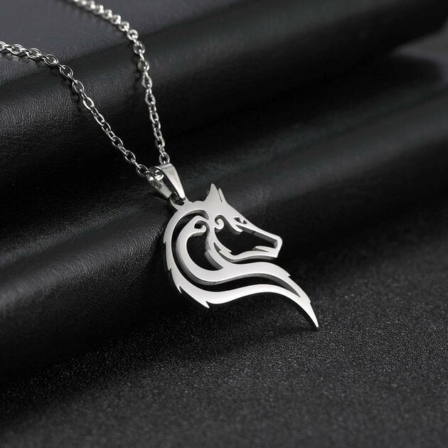Collier femme acier inoxydable, vintage – Vente Flash Bijoux