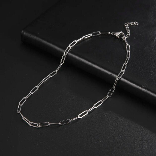 Collier femme acier inoxydable, ras du cou – Vente Flash Bijoux