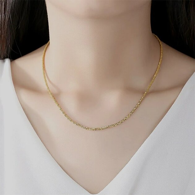 Collier femme doré – Vente Flash Bijoux