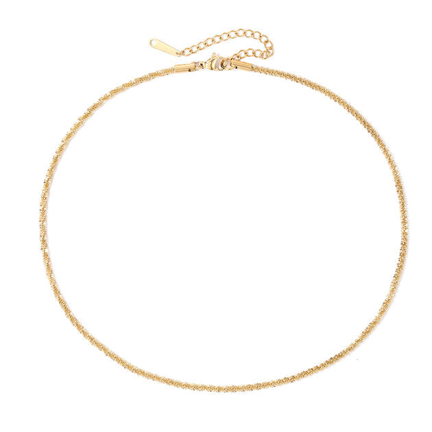 Collier femme doré – Vente Flash Bijoux