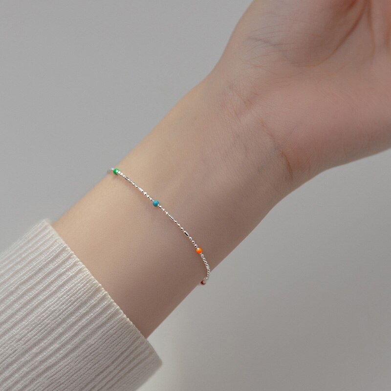 Bracelet femme doré ou argenté, perles – Vente Flash Bijoux