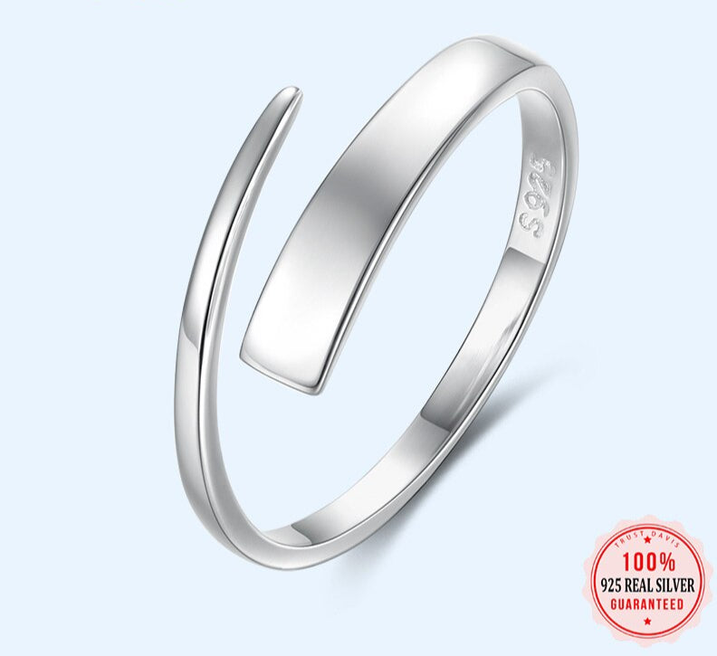 Bague femme argentée, élégant – Vente Flash Bijoux