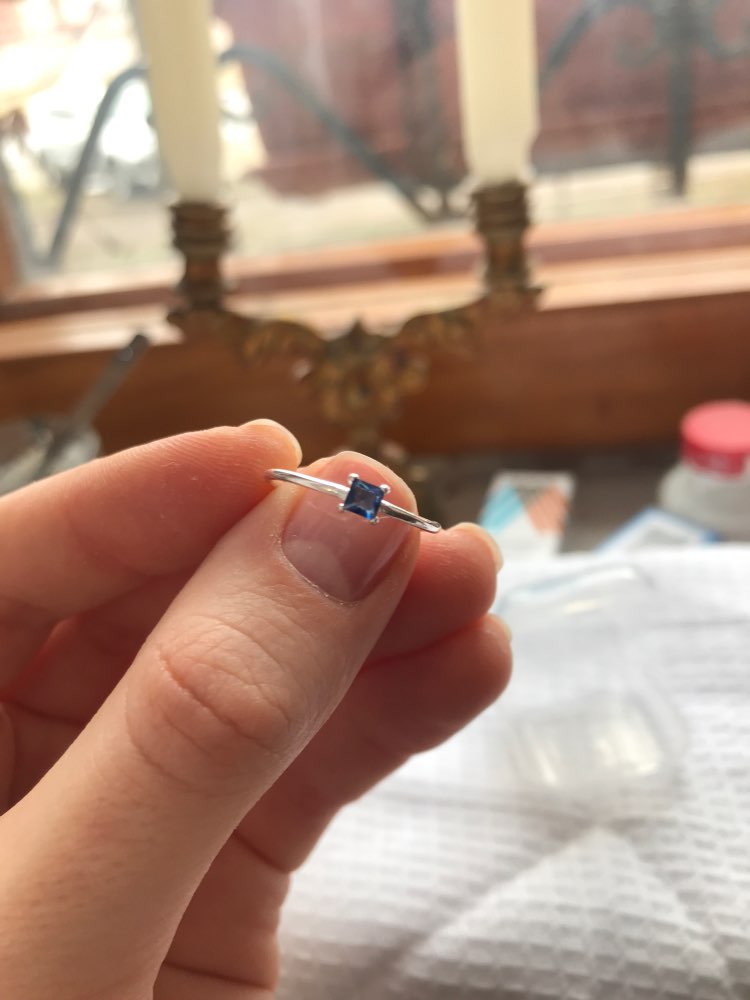 Bague femme argentée, zircon cubique, délicat – Vente Flash Bijoux