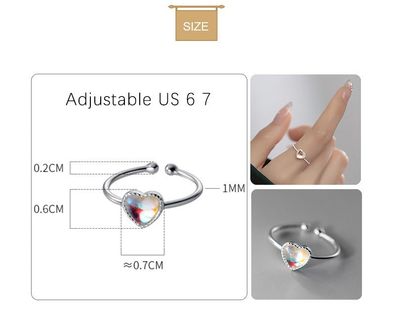 Bague femme argentée, délicat – Vente Flash Bijoux