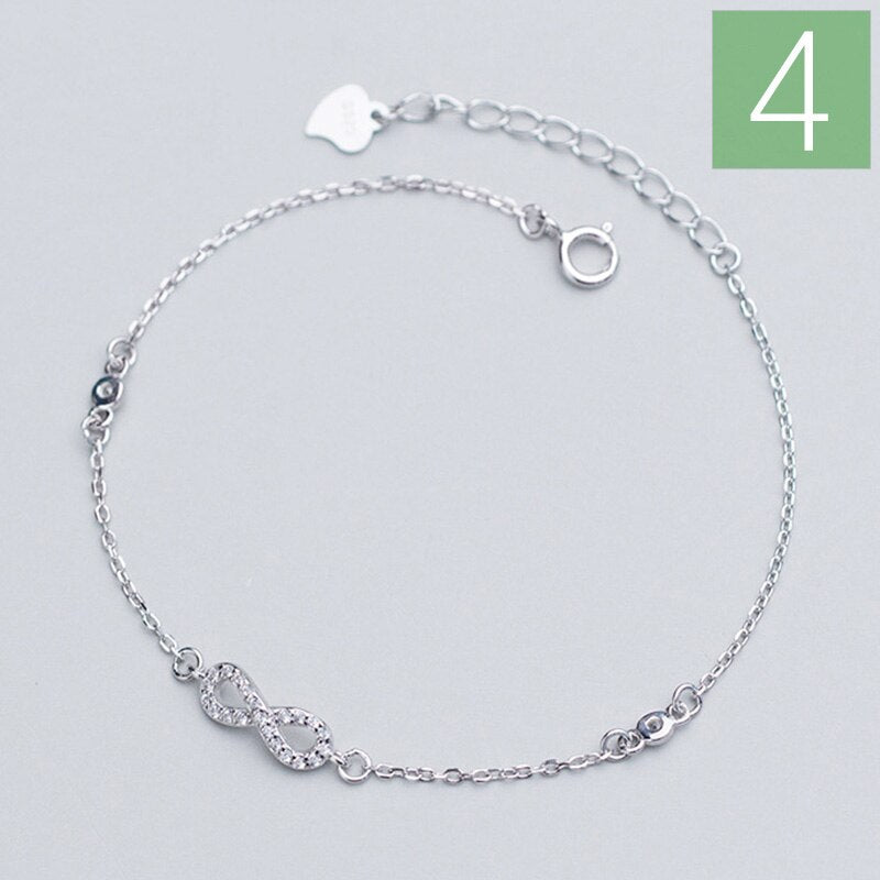 Bracelet femme argenté, cœur – Vente Flash Bijoux