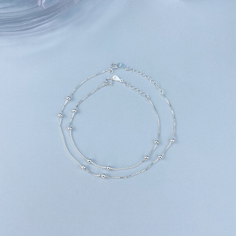 Bracelet femme argenté, minimaliste – Vente Flash Bijoux
