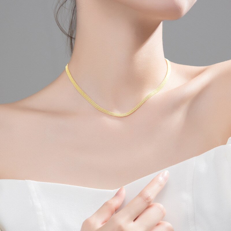 Collier femme argenté, ras du cou – Vente Flash Bijoux