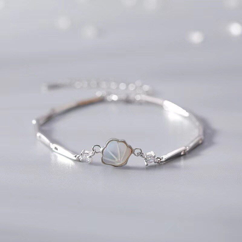 Bracelet femme argenté, chaîne – Vente Flash Bijoux