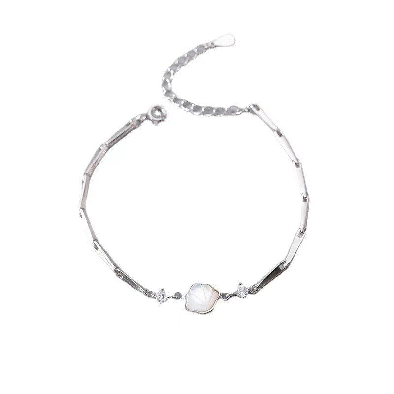 Bracelet femme argenté, chaîne – Vente Flash Bijoux