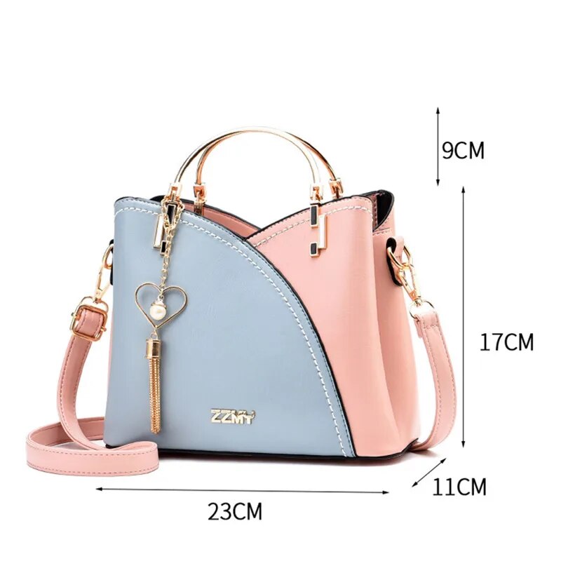 Sac bandoulière, en cuir, bohème – Vente Flash Bijoux