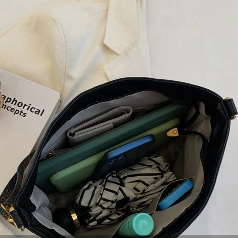 Sac bandoulière femme en cuir synthétique, vintage– Vente Flash Bijoux