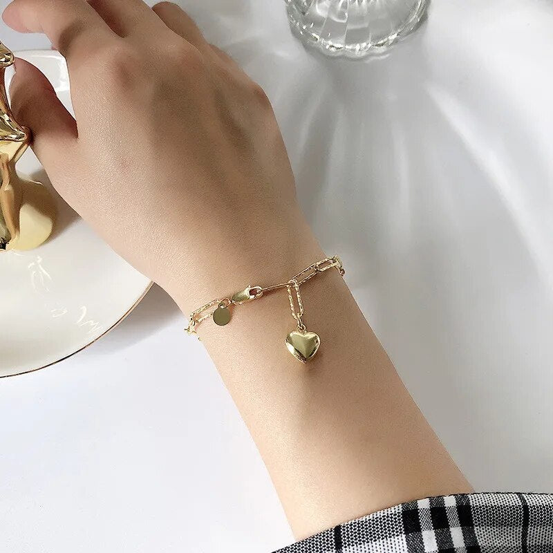Bracelet femme doré, chaîne – Vente Flash Bijoux