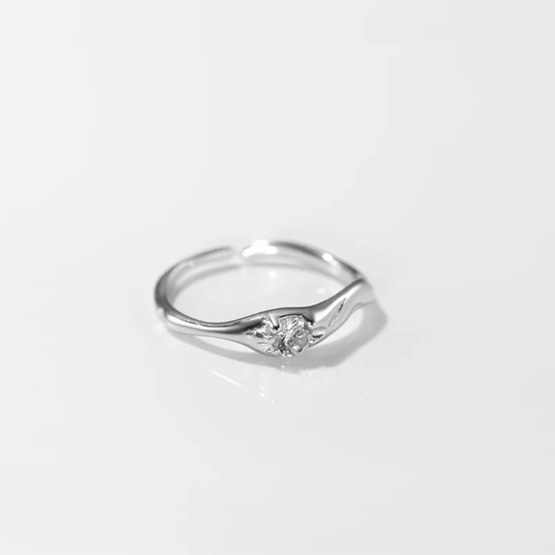 Bague femme dorée ou argentée, punk, zircon cubique, ajustable – Vente Flash Bijoux