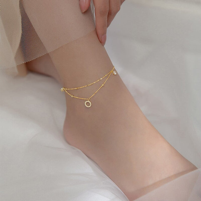 Bracelet femme doré ou argenté, zircon cubique, bohème – Vente Flash Bijoux